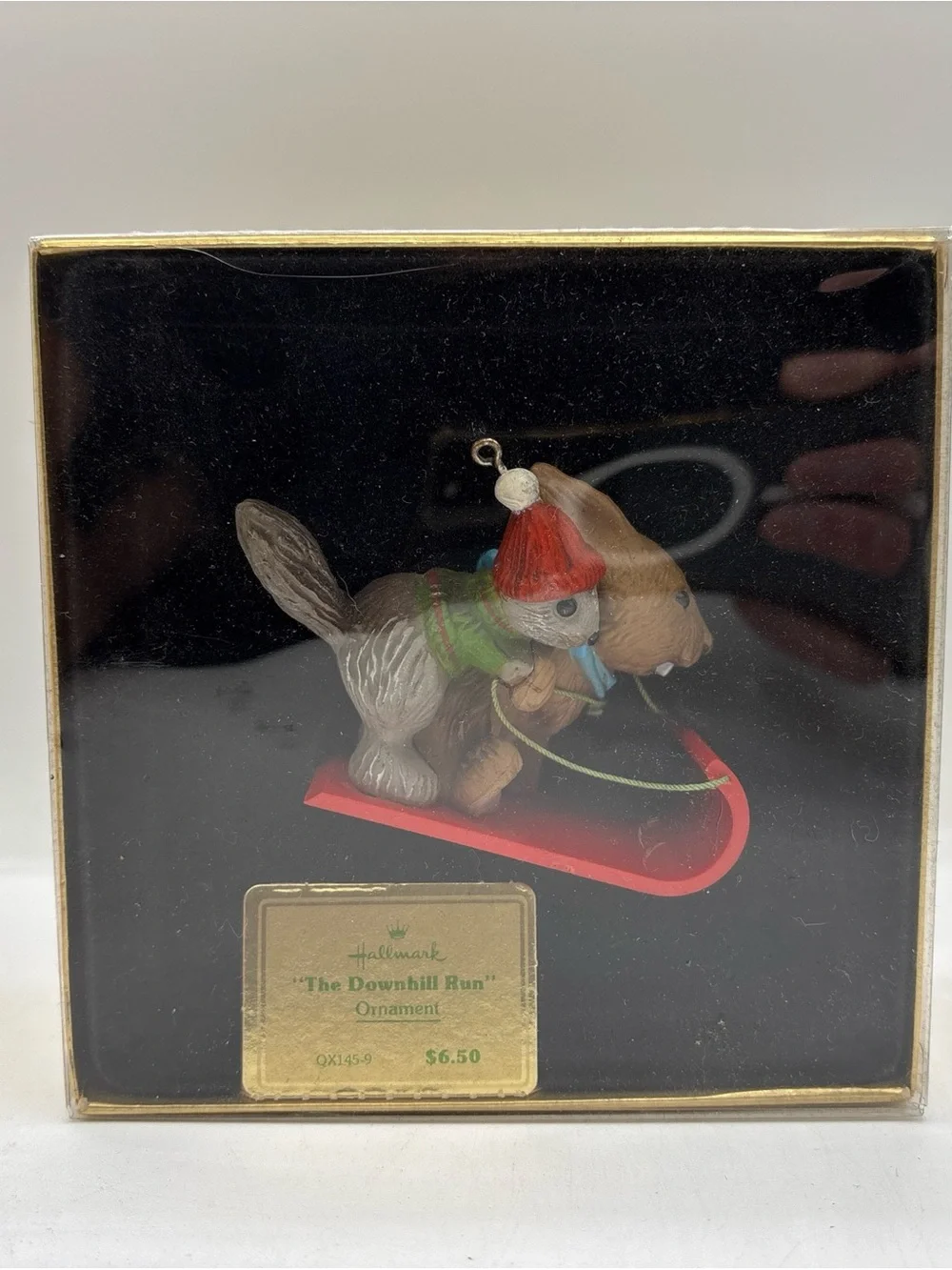 Hallmark Keepsake Ornament Dated 1979 Vintage The Downhill Run QX1459